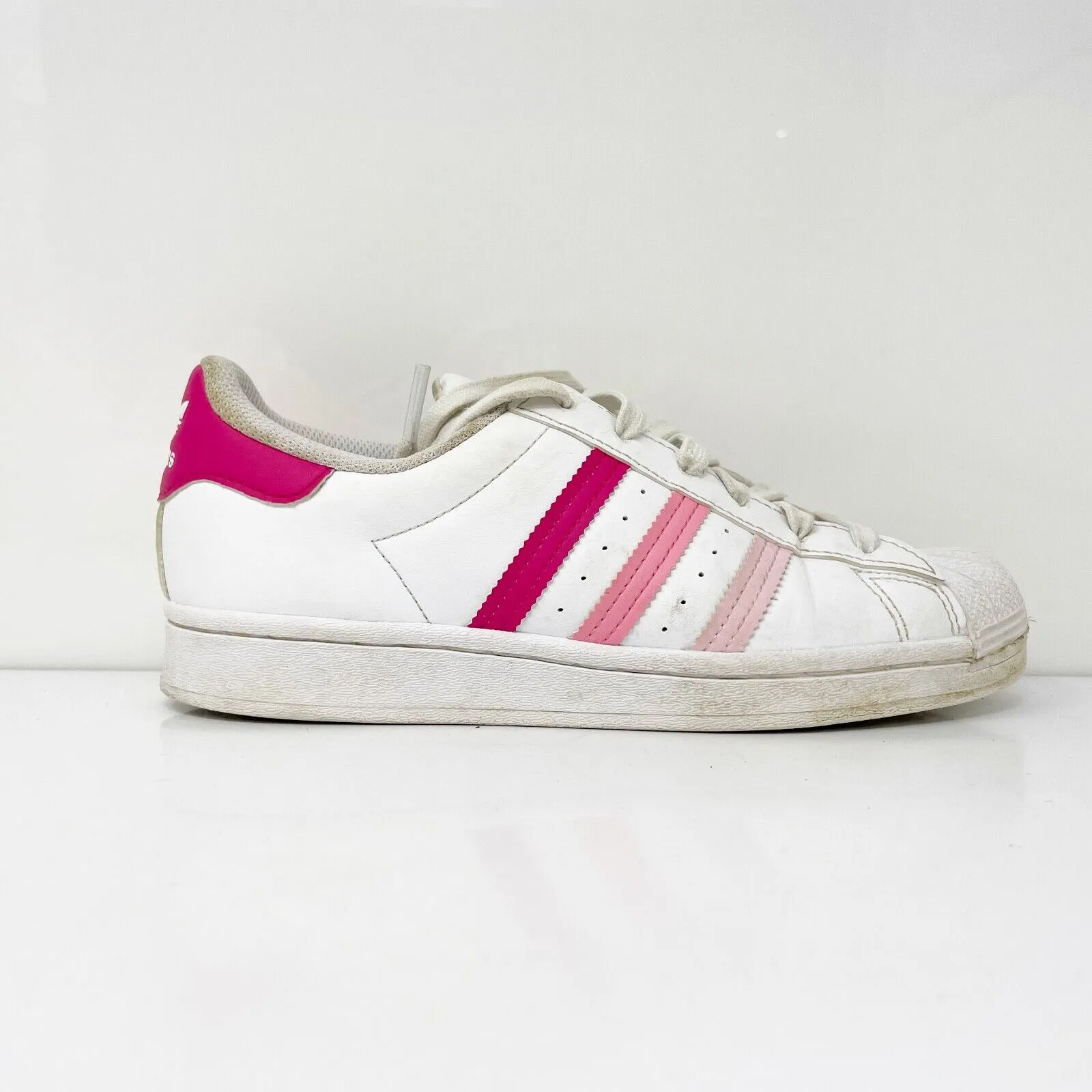 Adidas Boys Superstar GY9328 White Casual Shoes Sneakers Size 5.5