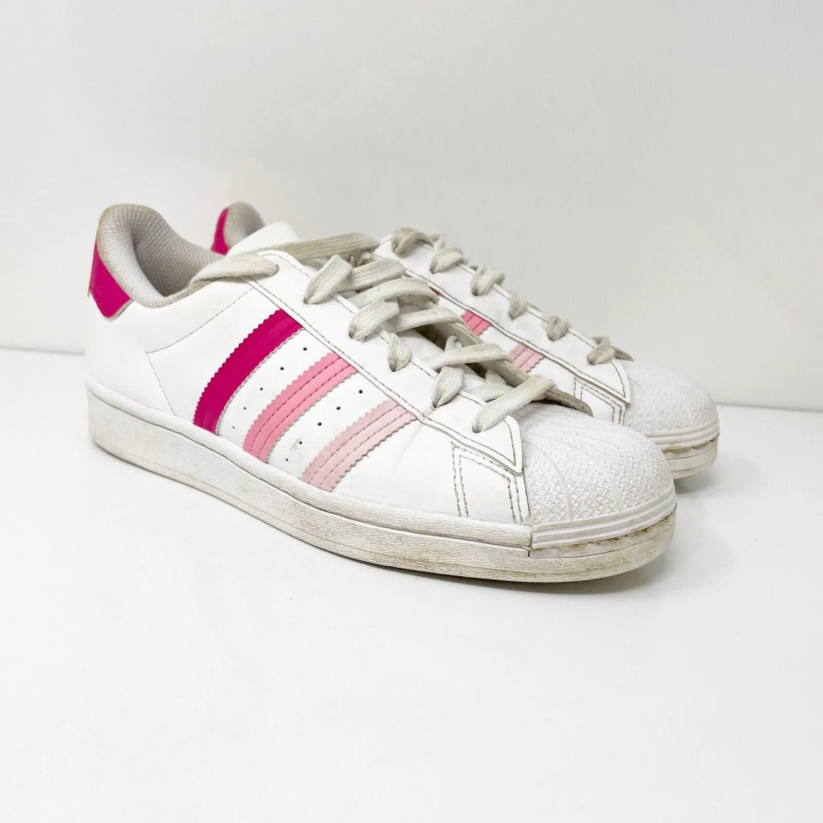 Adidas Boys Superstar GY9328 White Casual Shoes Sneakers Size 5.5