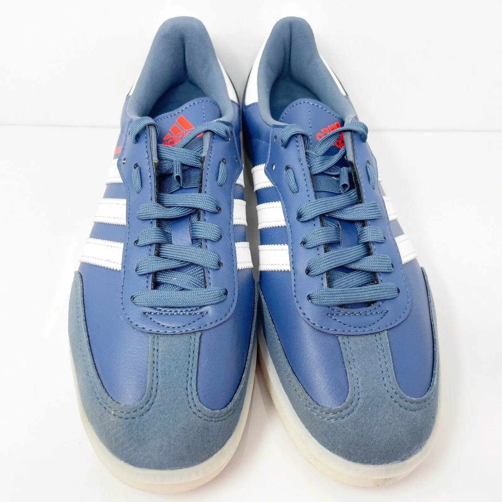 Adidas Mens Velosamba Vegan GX1671 Blue Casual Shoes Sneakers Size 9