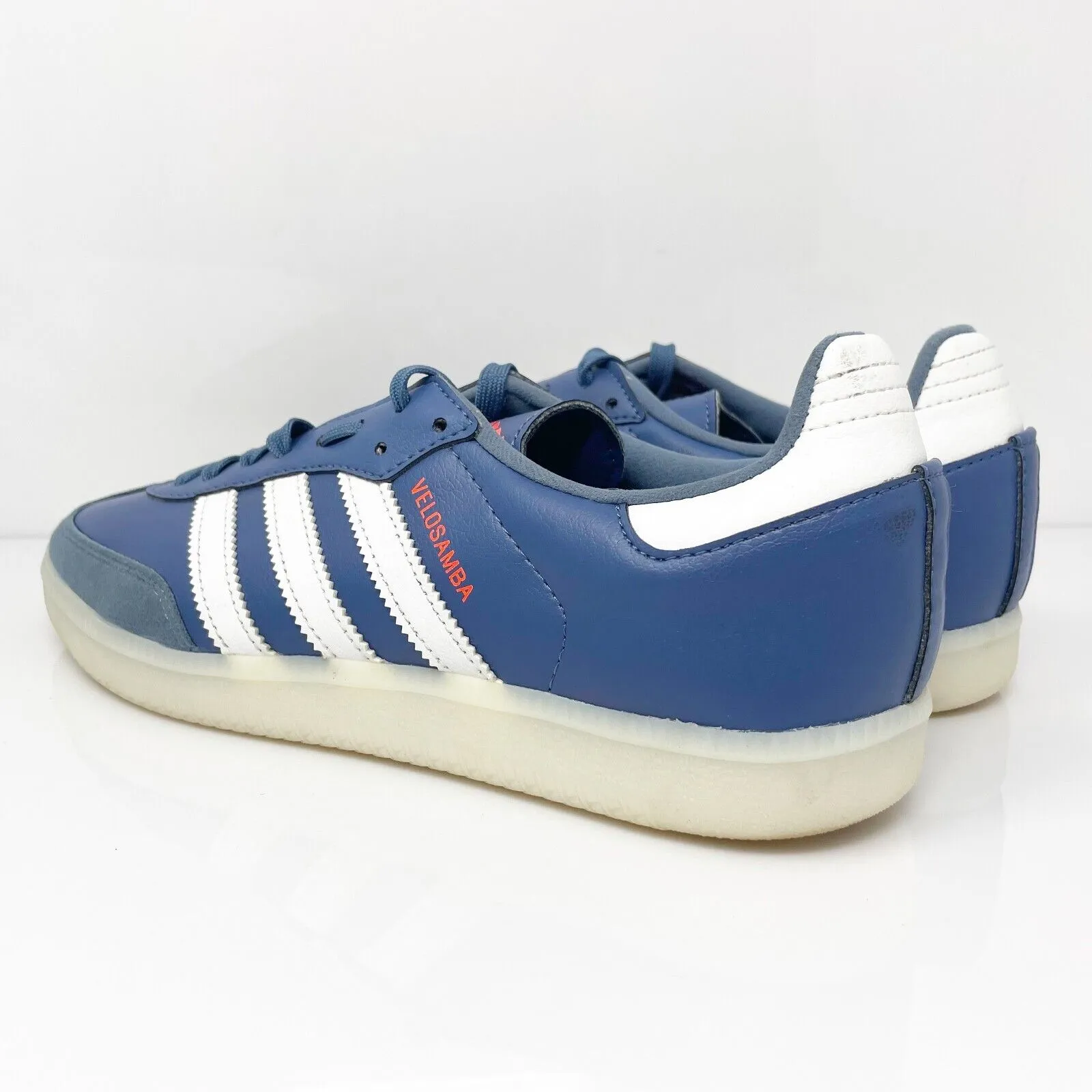 Adidas Mens Velosamba Vegan GX1671 Blue Casual Shoes Sneakers Size 9