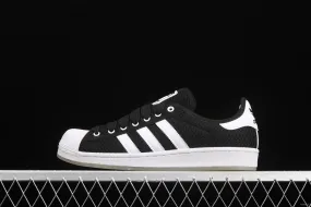 Adidas Originals Superstar S82584 shell head knitting breathable leisure board shoes