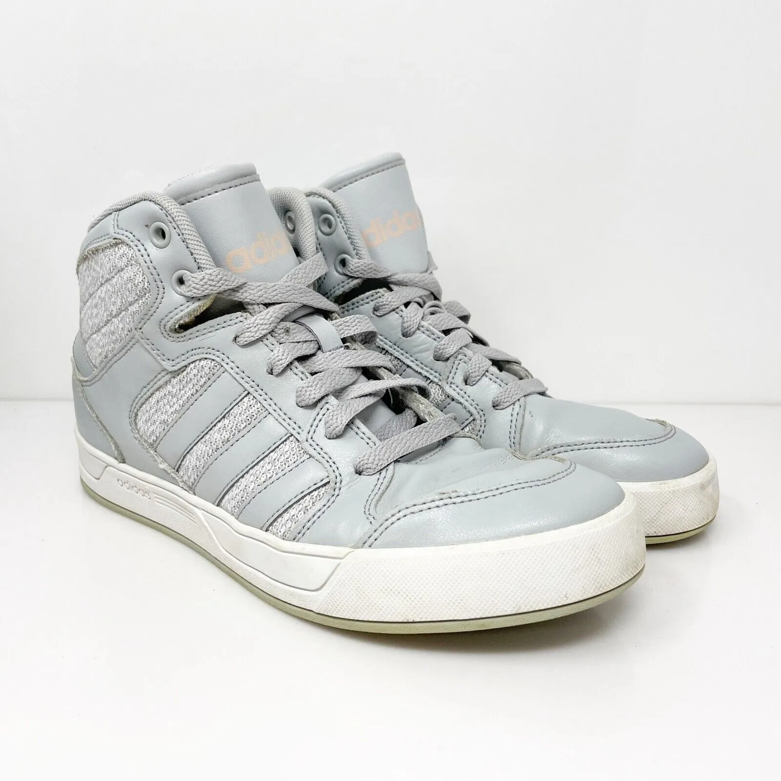 Adidas Womens Raleigh AW5411 Gray Basketball Shoes Sneakers Size 7.5