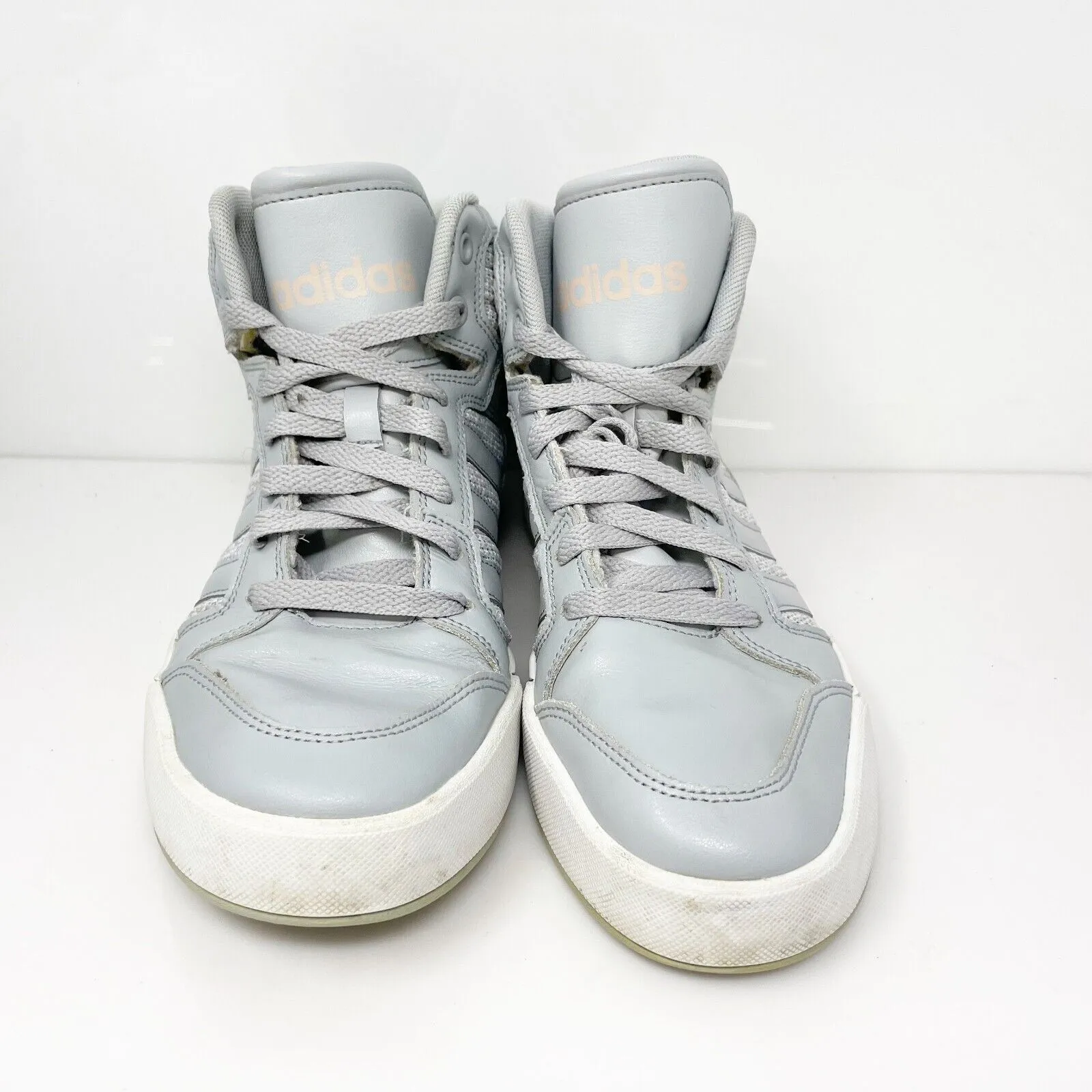 Adidas Womens Raleigh AW5411 Gray Basketball Shoes Sneakers Size 7.5