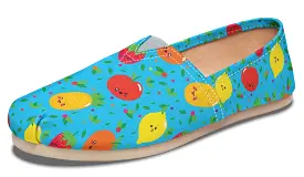 Adorable Fruit Pattern Casual Shoes