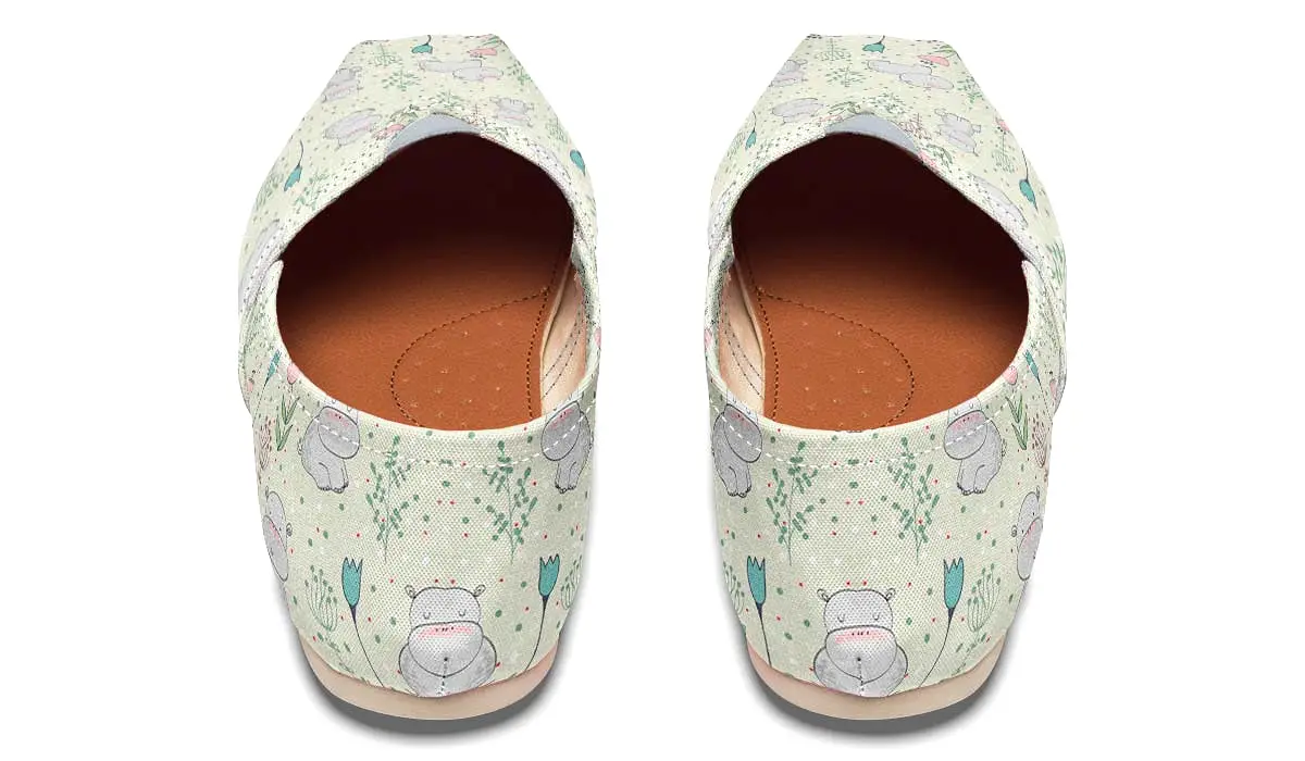 Adorable Hippos Casual Shoes