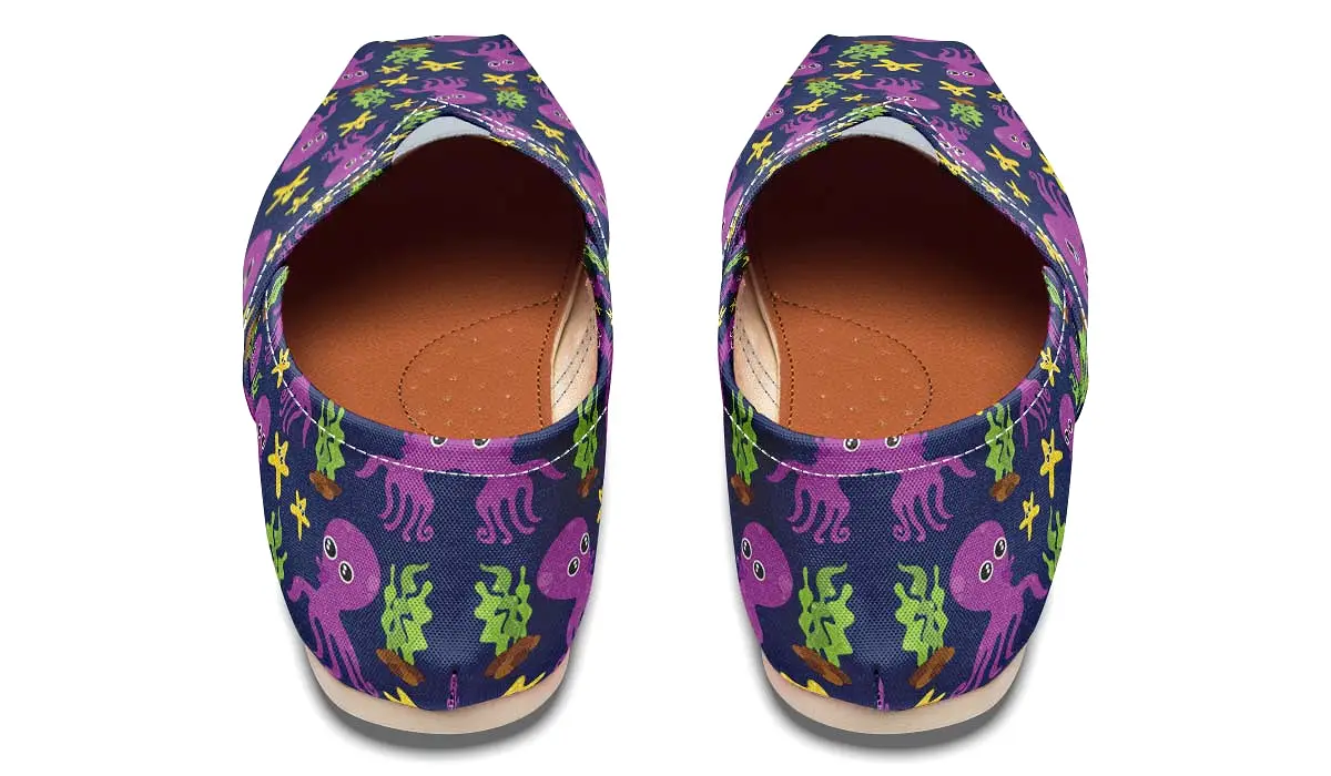 Adorable Octopus Pattern Casual Shoes