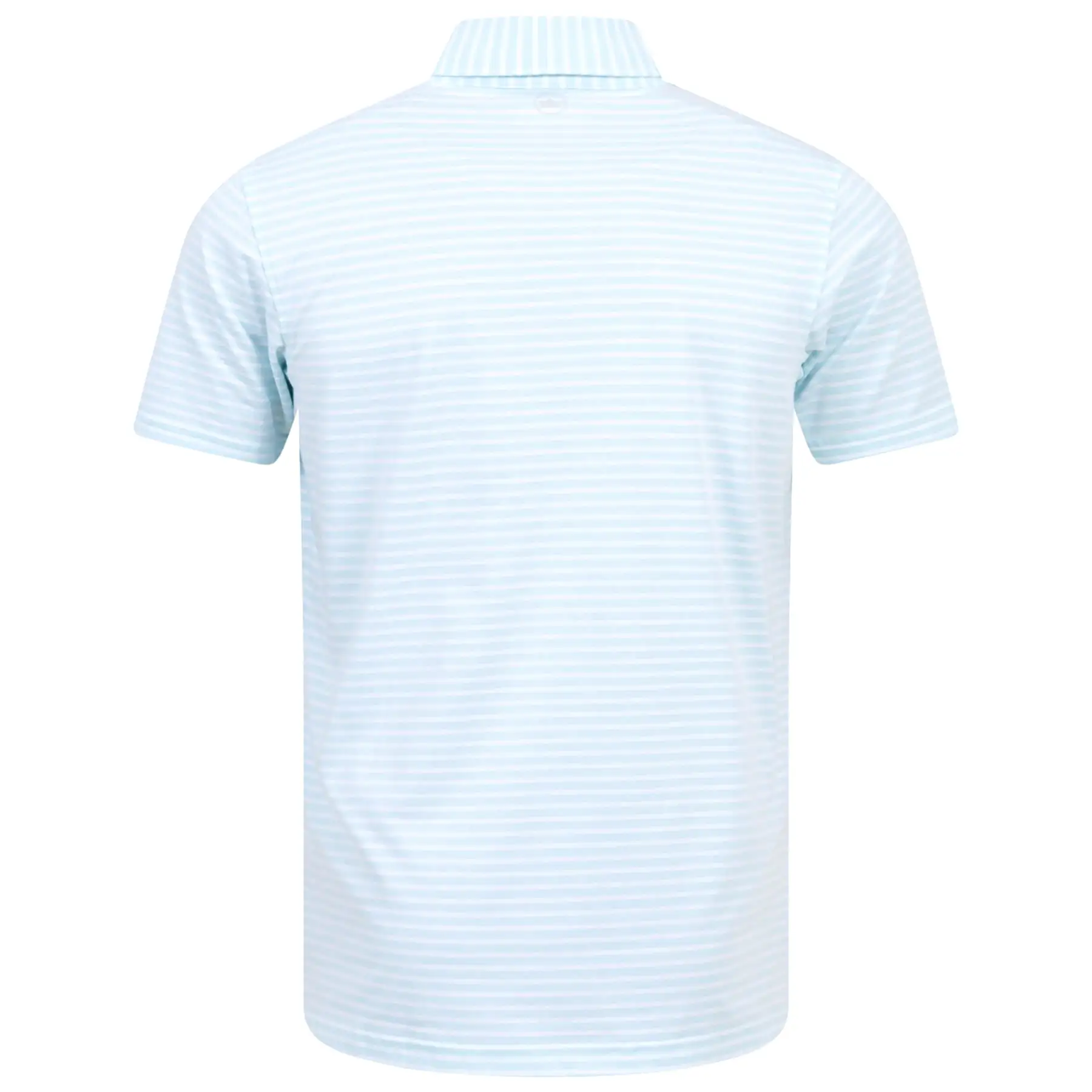 Albatross Tailored Fit Cotton Pique Polo Iced Aqua Blue - SS24