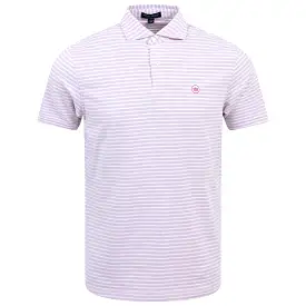 Albatross Tailored Fit Cotton Pique Polo Valencia Pink - SS24