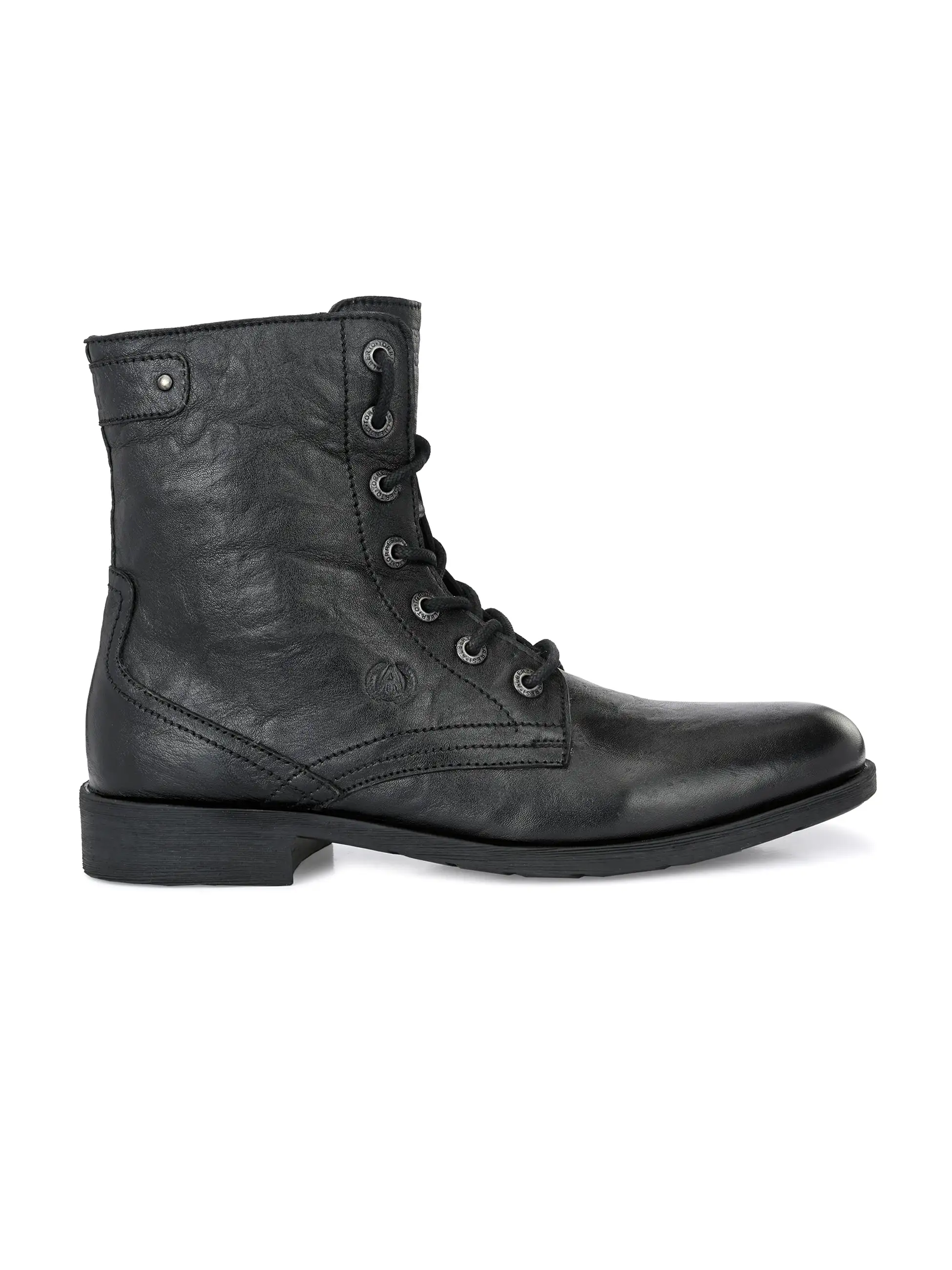 Alberto Torresi Barcus Black Ankle Boots