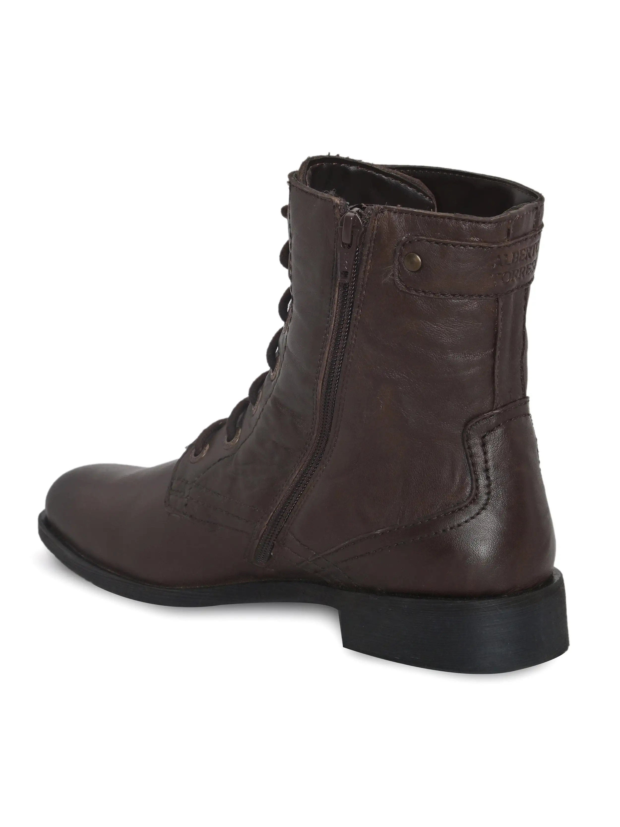 Alberto Torresi Barcus Brown Ankle Boots