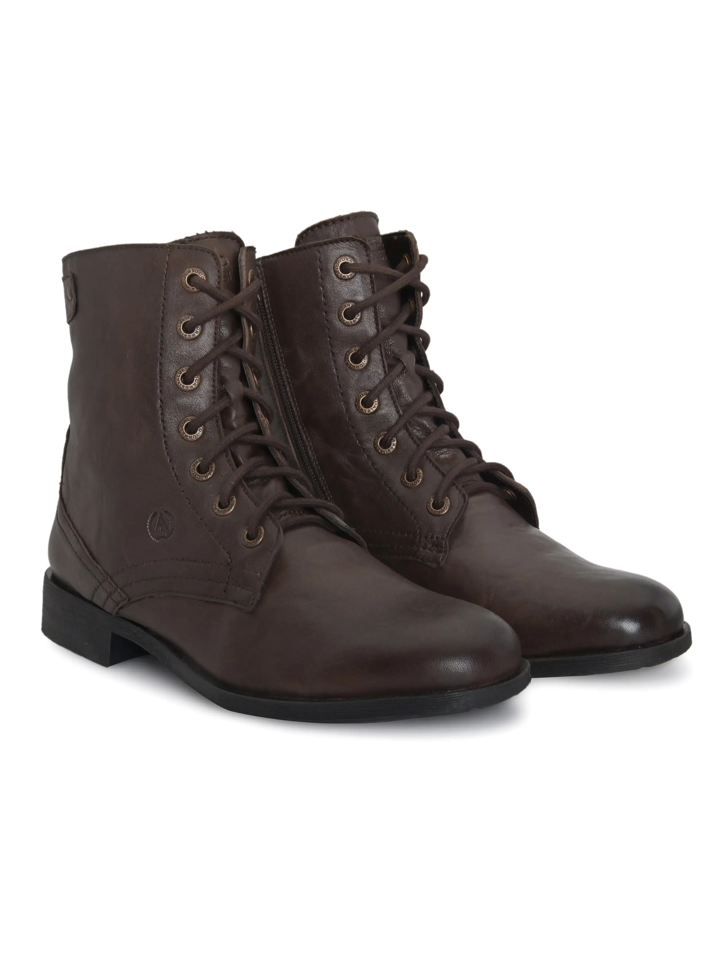 Alberto Torresi Barcus Brown Ankle Boots