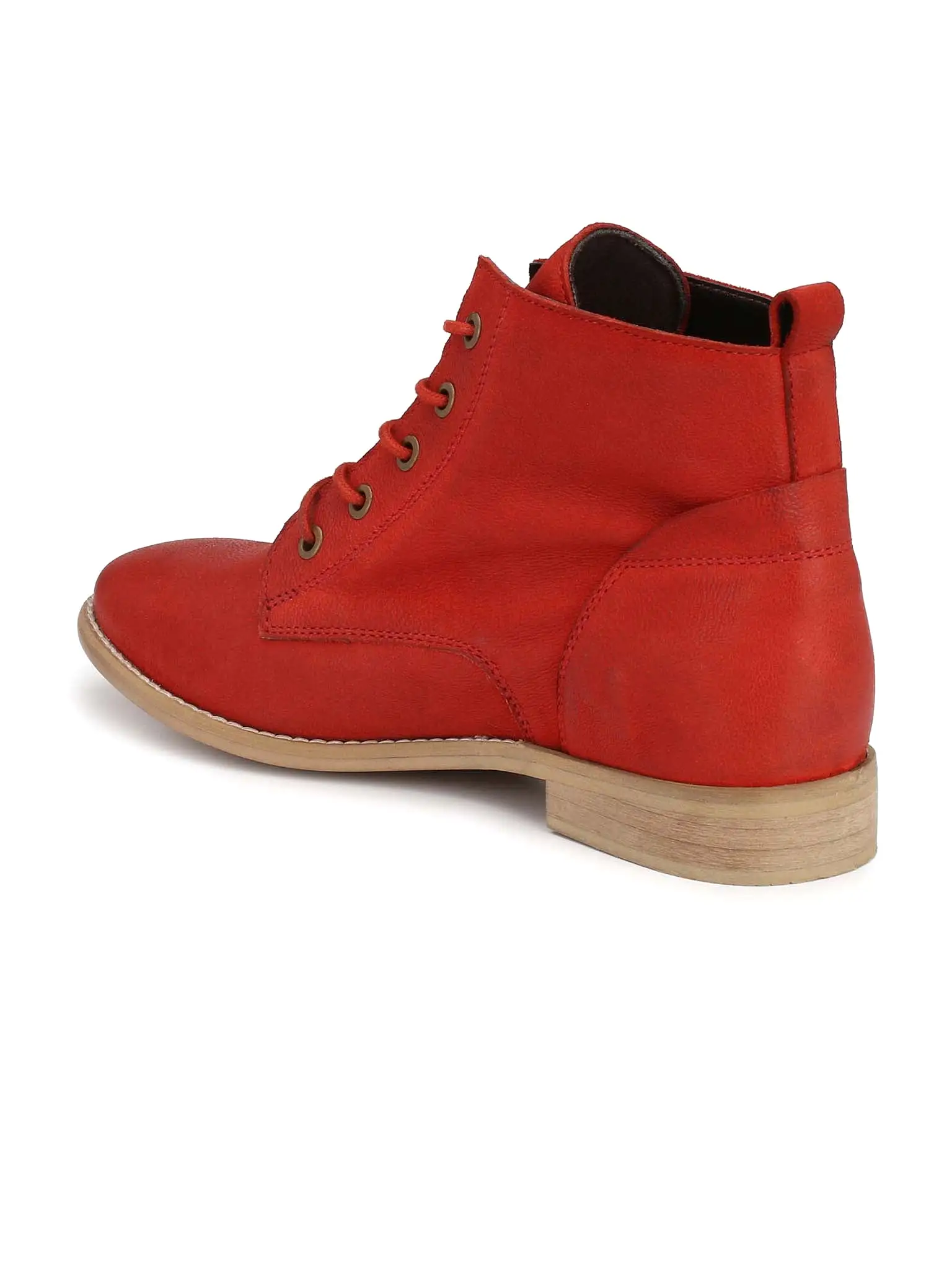 Alberto Torresi Flaming Red Women’S Ankle Boots