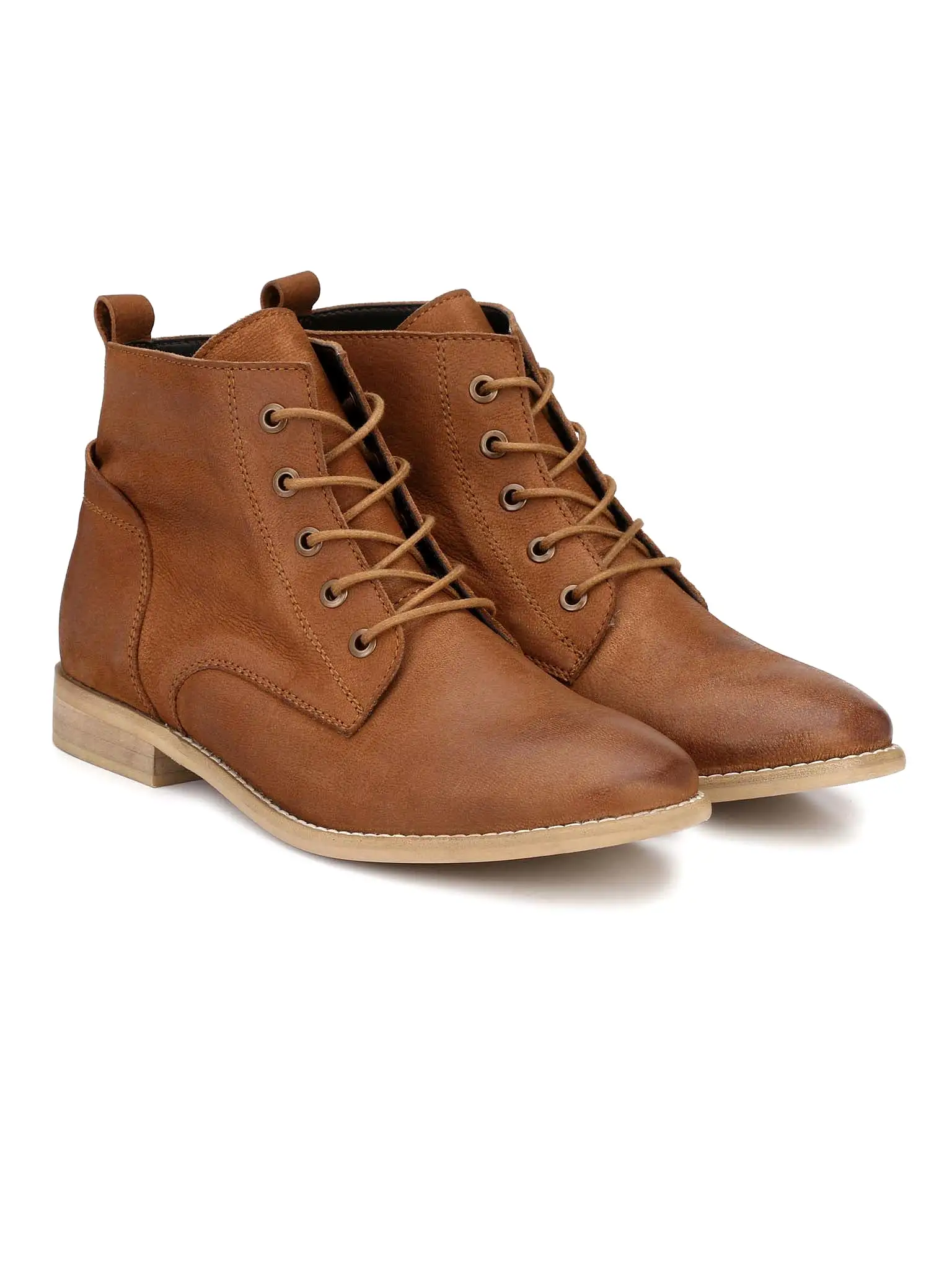 Alberto Torresi Fresno Women’S Tan Ankle Boots