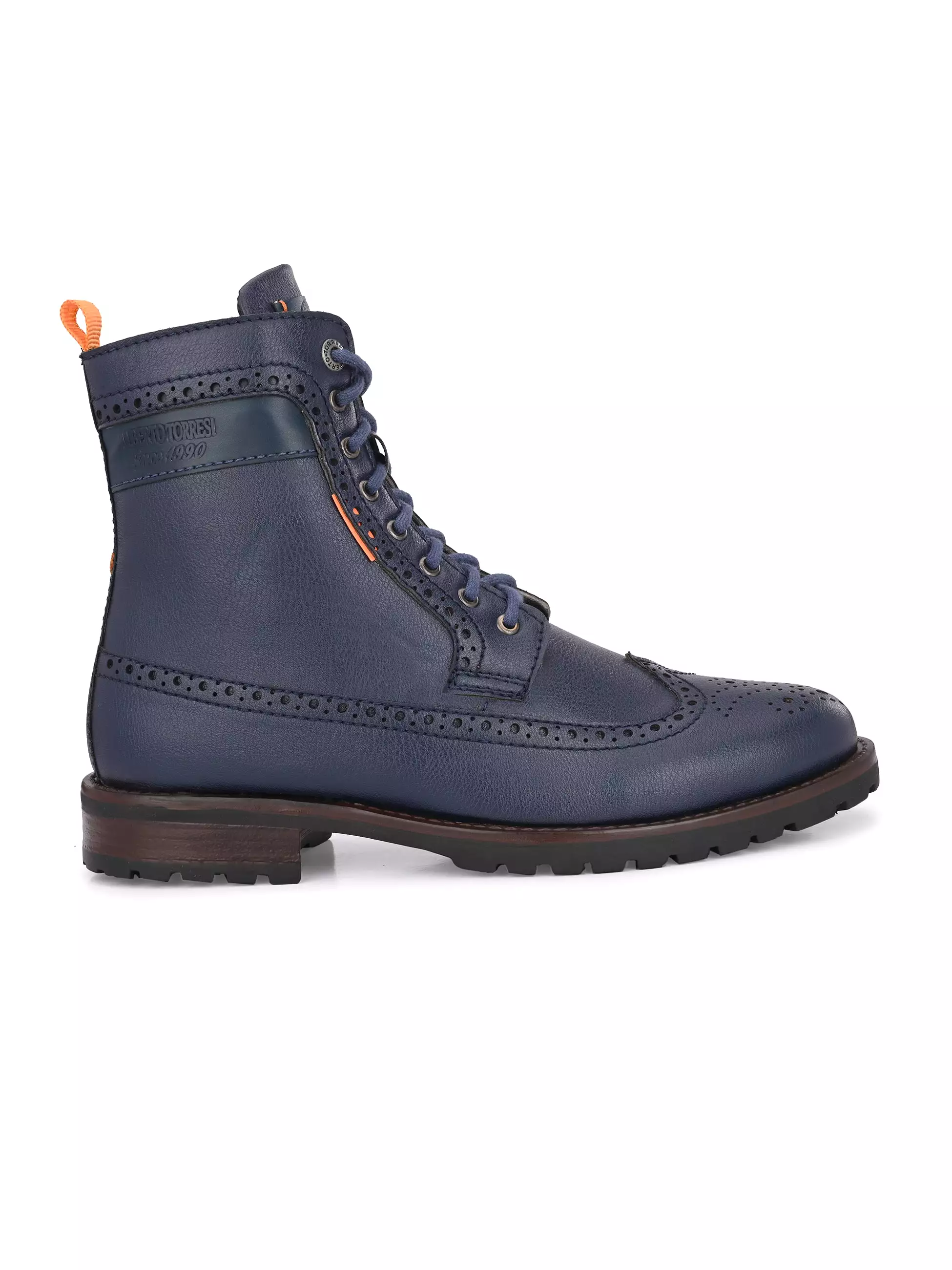 Alberto Torresi Men Blue Zayn Boots