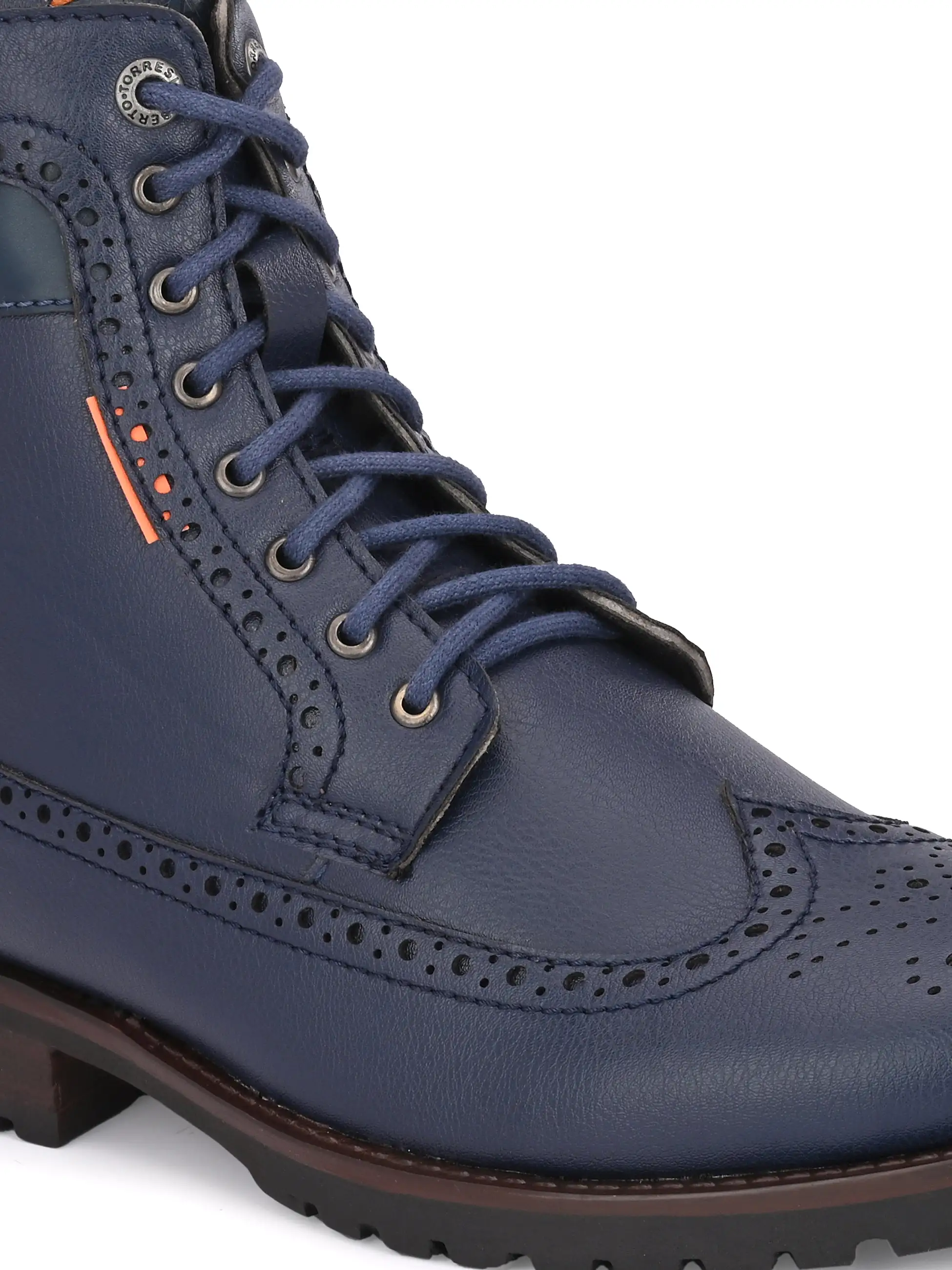 Alberto Torresi Men Blue Zayn Boots