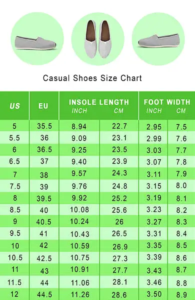 Anchor Pattern Casual Shoes