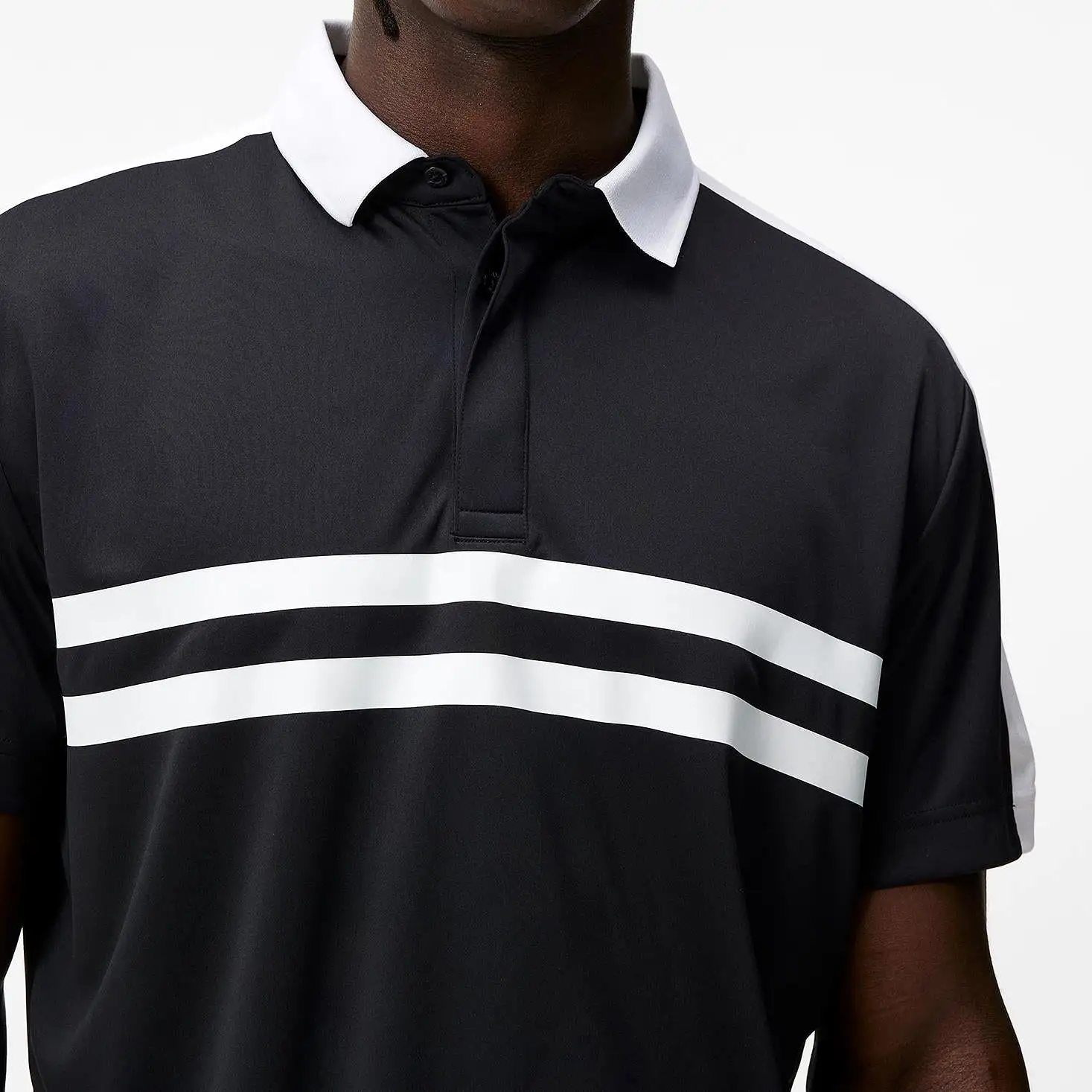 Armand Regular Fit Polo Black - W23