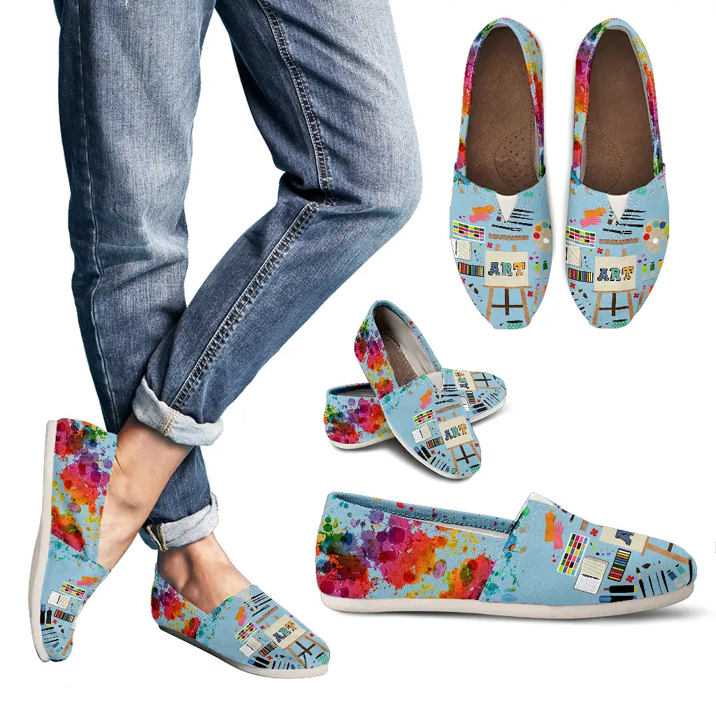 Art Teacher Casual Shoes