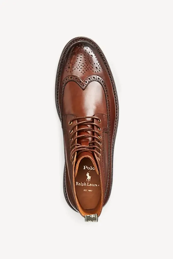 Asher Leather Wingtip Boot