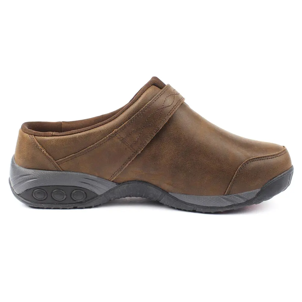 Austin Women's Leather Clog Slip On