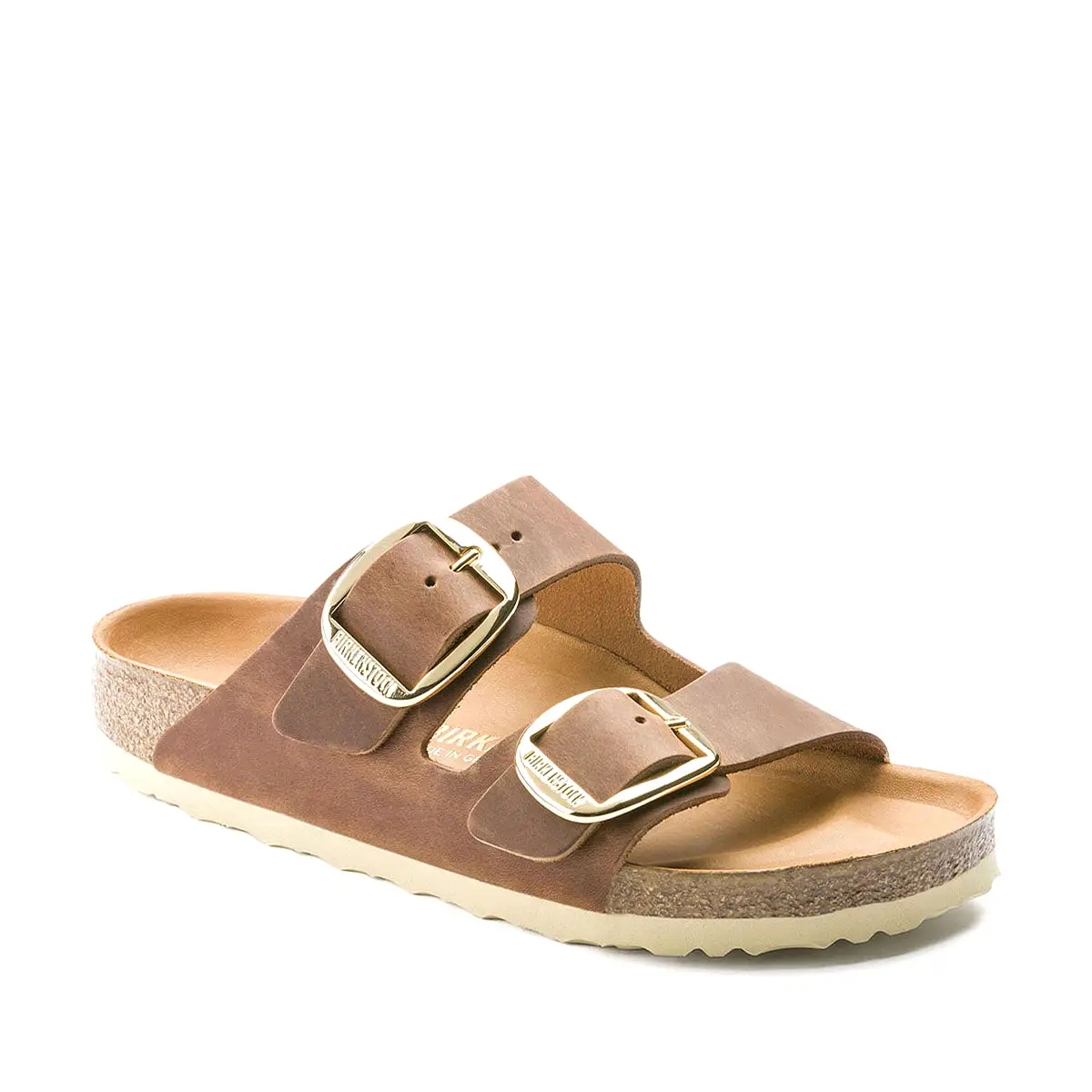    Birkenstock Arizona Antik Brown Big Buckel Cognac