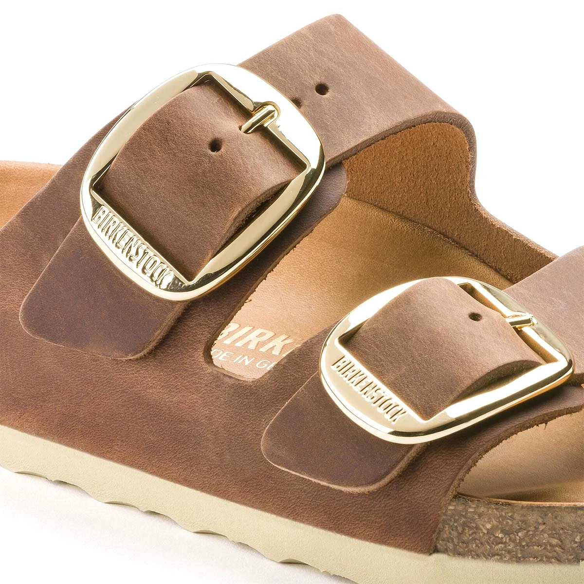    Birkenstock Arizona Antik Brown Big Buckel Cognac