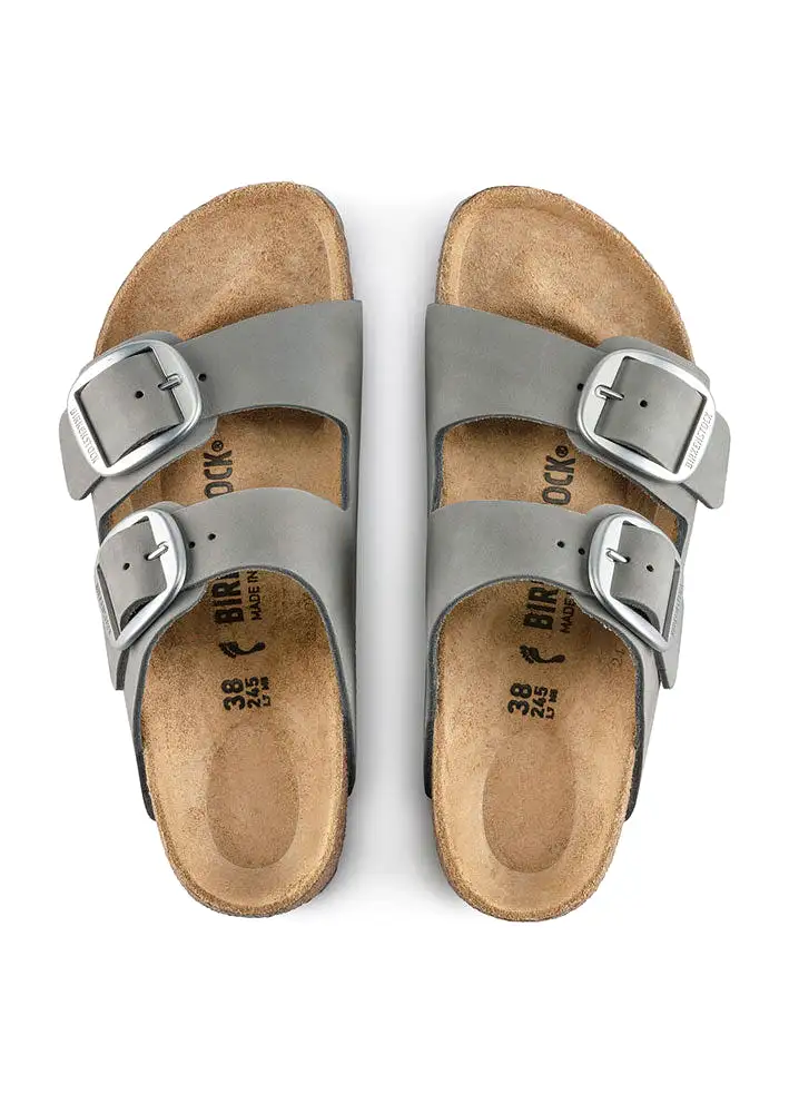 Birkenstock Arizona Big Buckle Nubuck 1022154 Dove Gray