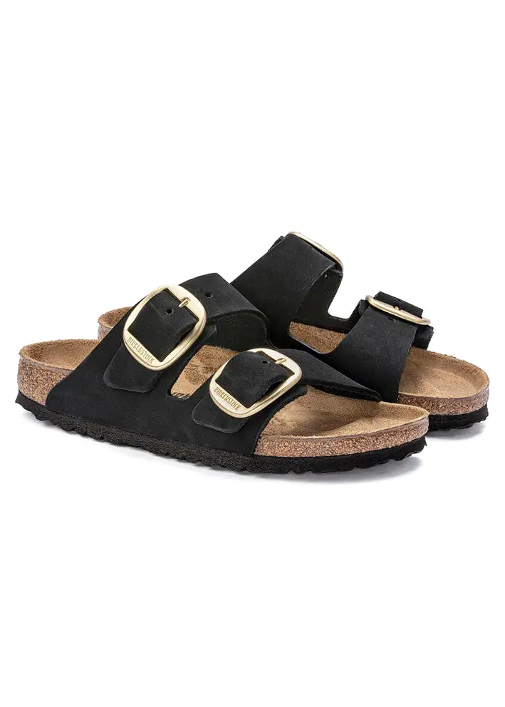 Birkenstock Arizona Big Buckle Nubuck 1023290 Black