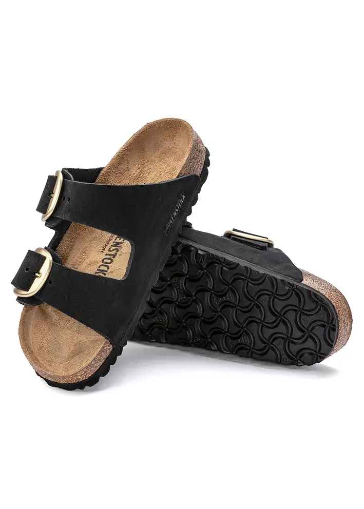 Birkenstock Arizona Big Buckle Nubuck 1023290 Black