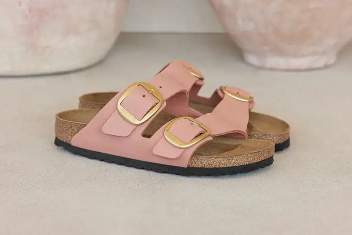 Birkenstock Arizona Big Buckle Nubuck 1024074 Old Rose