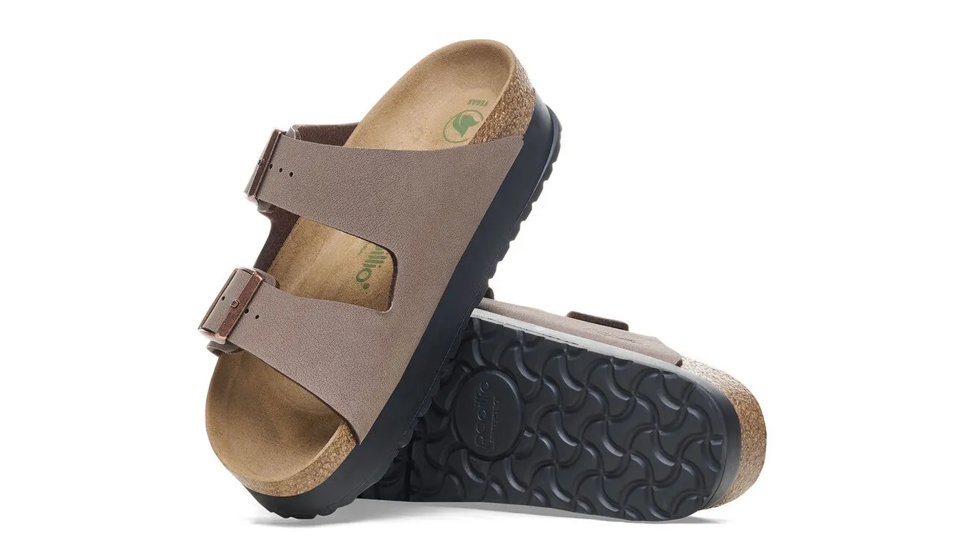 Birkenstock Arizona Flex Platform Birko-Flor Narrow Fit