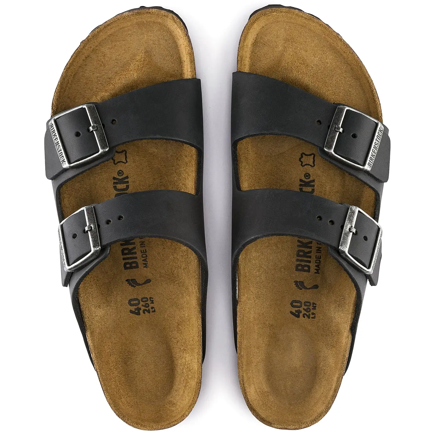       Birkenstock Arizona Oiled Leather Black