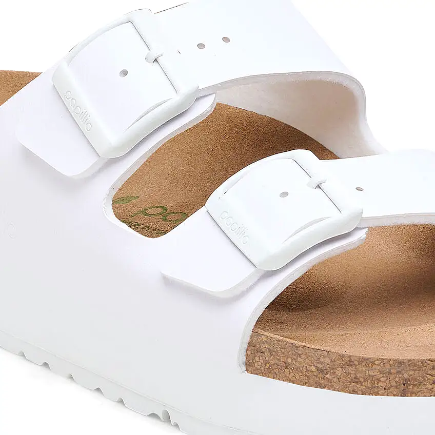 Birkenstock Arizona PAP Flex Platform White   