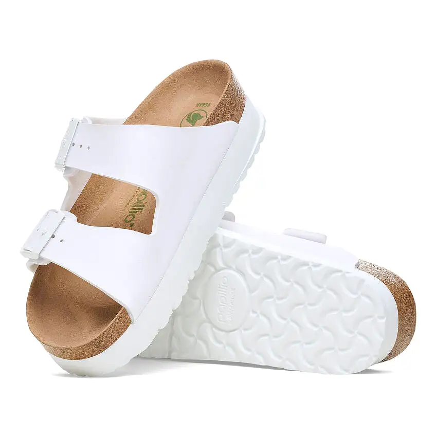 Birkenstock Arizona PAP Flex Platform White   