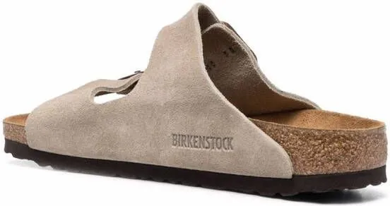 Birkenstock Arizona Soft Footbed suede sandals Neutrals