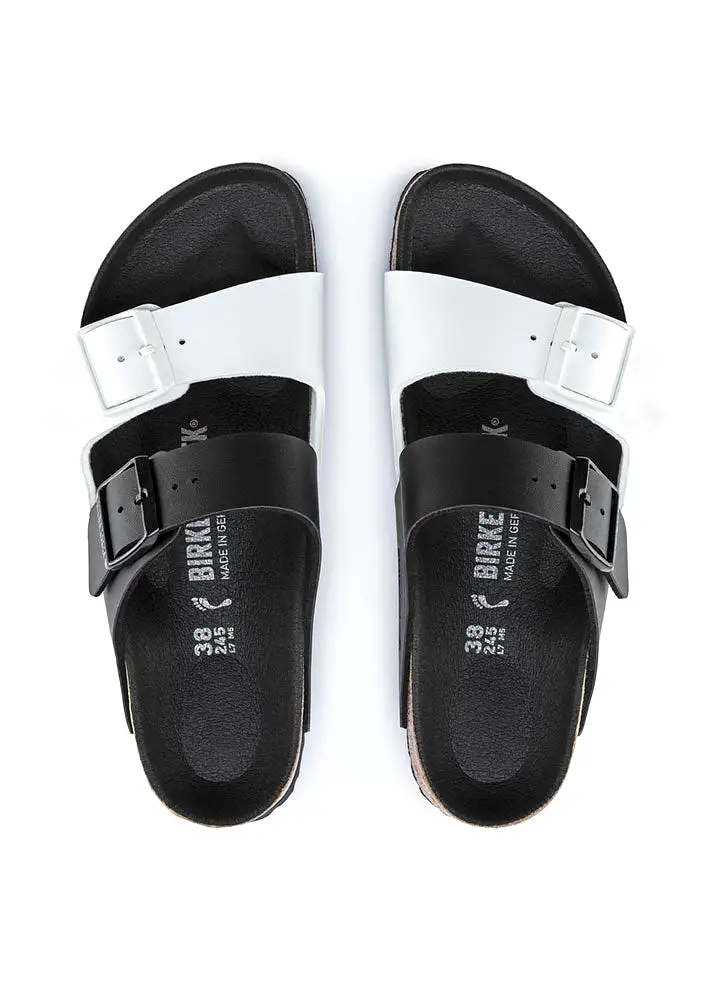 Birkenstock Arizona Split Birko-Flor 1019712 Black/White