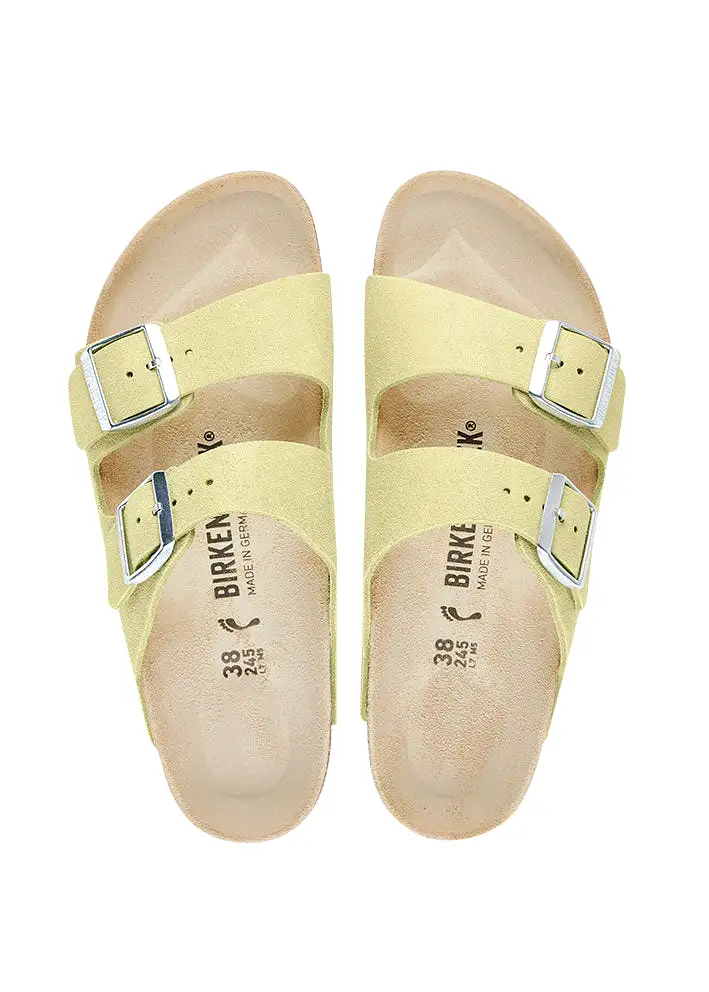 Birkenstock Arizona Suede 1024201 Shimmering Popcorn