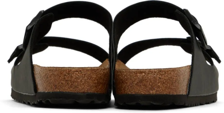 Birkenstock Black Regular Arizona Soft Footbed Sandals