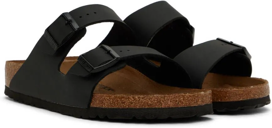 Birkenstock Black Regular Arizona Soft Footbed Sandals