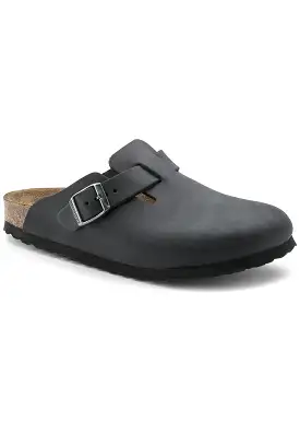 Birkenstock Boston Oiled Leather 59463 Black