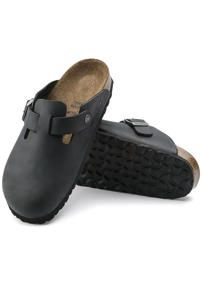 Birkenstock Boston Oiled Leather 59463 Black