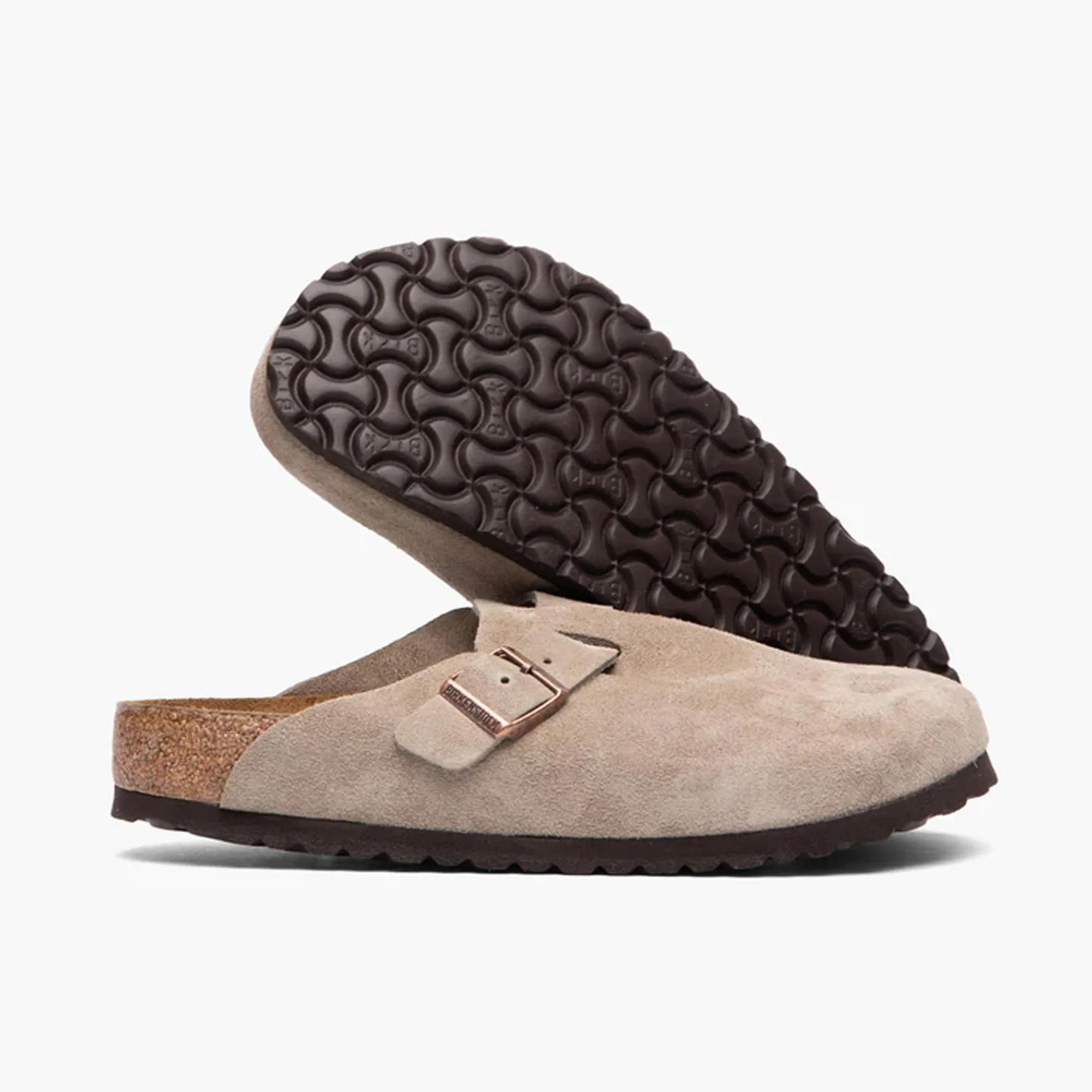 Birkenstock Boston Soft Footbed / Taupe