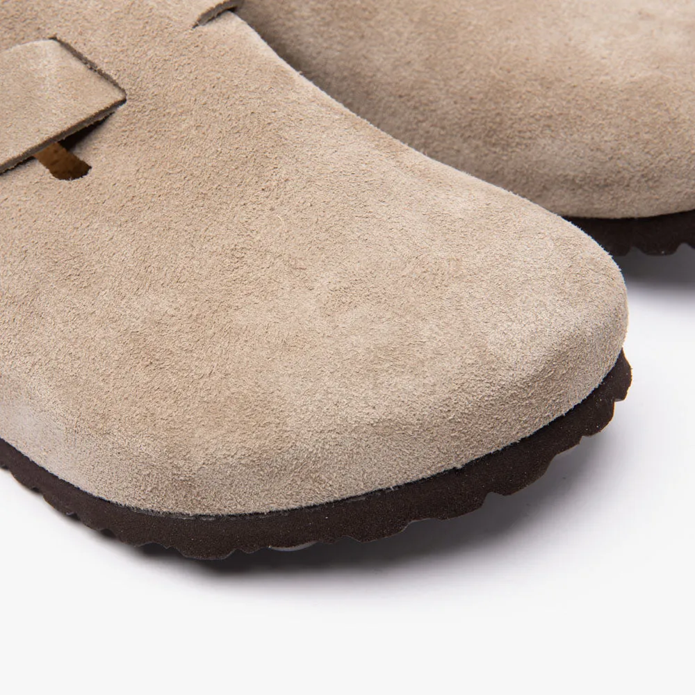 Birkenstock Boston Soft Footbed / Taupe