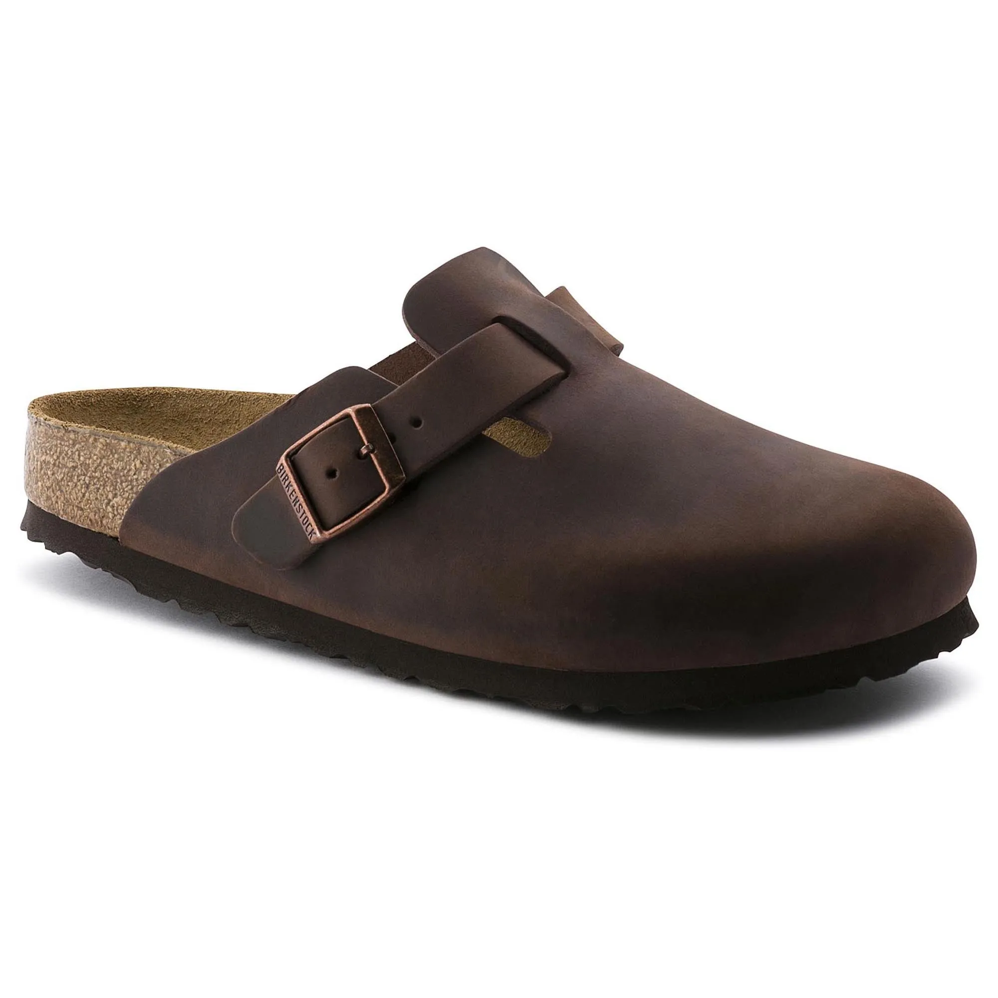 Birkenstock Boston Soft Footbed Oiled Leather Color: Habana