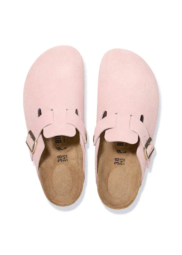 Birkenstock Boston Suede 1026171 Light Rose