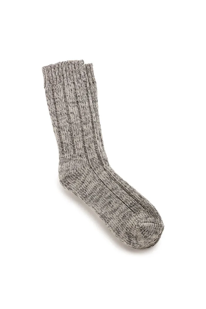 Birkenstock Cotton Twist Sock in Light Grey