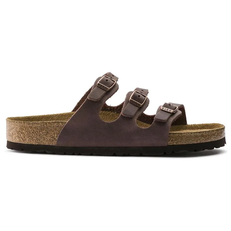 BIRKENSTOCK FLORIDA SOFT FOOTBED OILED LEATHER WOMEN'S