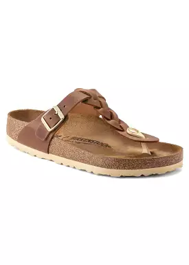 Birkenstock Gizeh Braided Sandal 1021355 Cognac