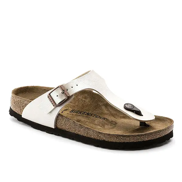       Birkenstock Gizeh Pearl White