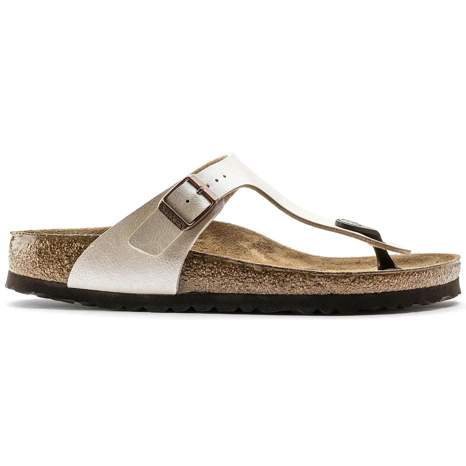       Birkenstock Gizeh Pearl White